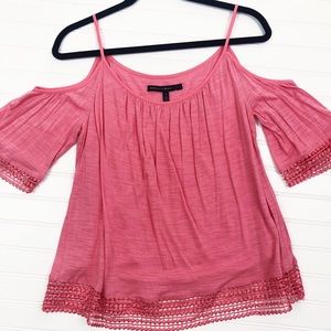 NWOT White House Black Market Cold Shoulder Top